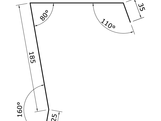 Vue de coupe A08 5 ondes