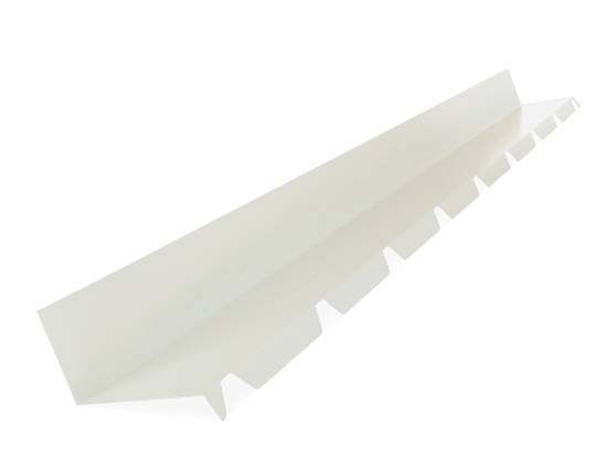 Solin bac acier 2ml laqué 25µ (5 ondes) RAL 9010