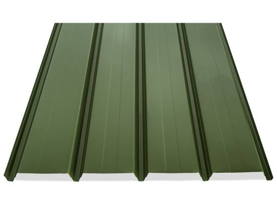 tole de bardage ondulée renforcée bac acier ral 6011