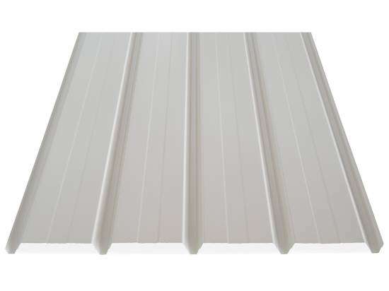 tole de bardage bac acier (RAL 9010)