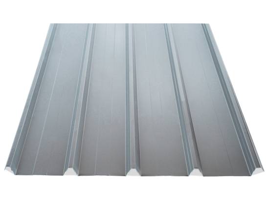Tôle de toiture 0,75mm avec Régulateur Gris alu (RAL 9006)