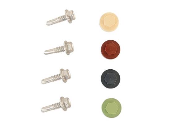 Fixations pour tôle de finition