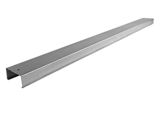 Lisse de bardage métallique C140 mm galvanisée