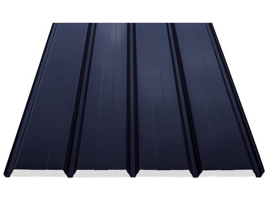 tole de bardage bac acier (RAL 5008)