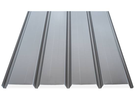 tole de bardage bac acier (RAL 9006)