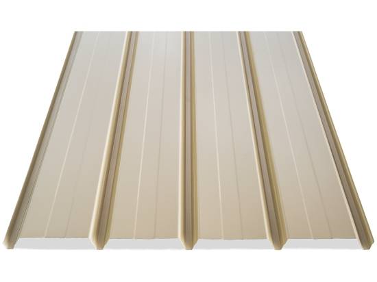 tole de bardage ondulée renforcée bac acier ral 1015