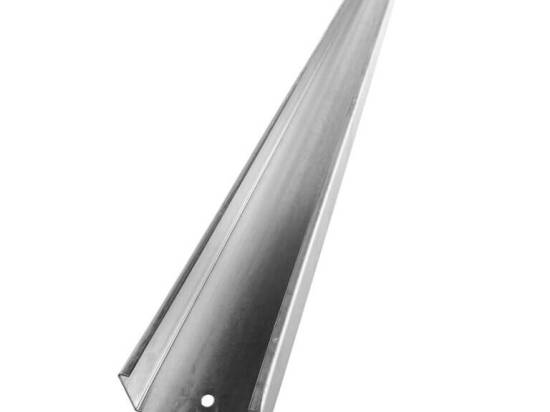 Lisse de bardage galvanisée