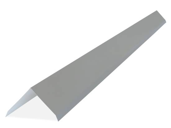 Angle de bardage en métal RAL 9006