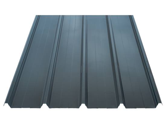 tole de toiture bac acier galvanisé gris anthracite RAL 7016