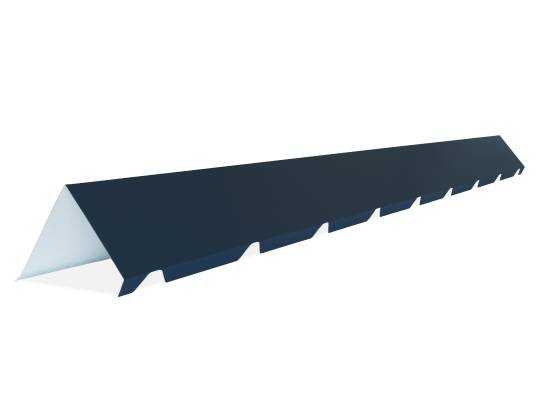 FAITIÈRE CRANTÉE BAC ACIER 2ML POUR MONOPENTE (5 ONDES) RAL5008