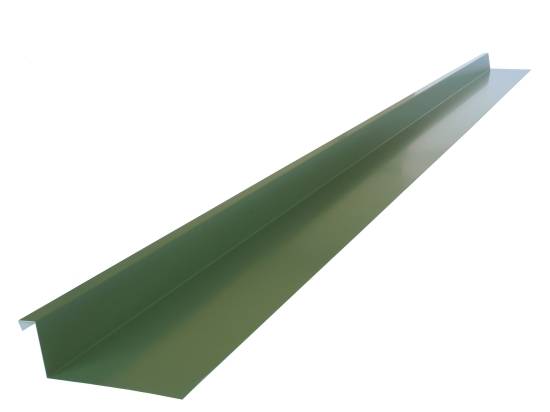Larmier de bardage RAL 6011