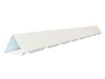 FAITIÈRE CRANTÉE BAC ACIER 2ML POUR MONOPENTE (5 ONDES) RAL9010