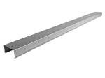 Lisse de bardage métallique C140 mm galvanisée
