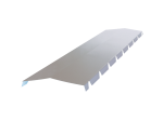 Faitiere crantée L165 (5 ondes) RAL 9006