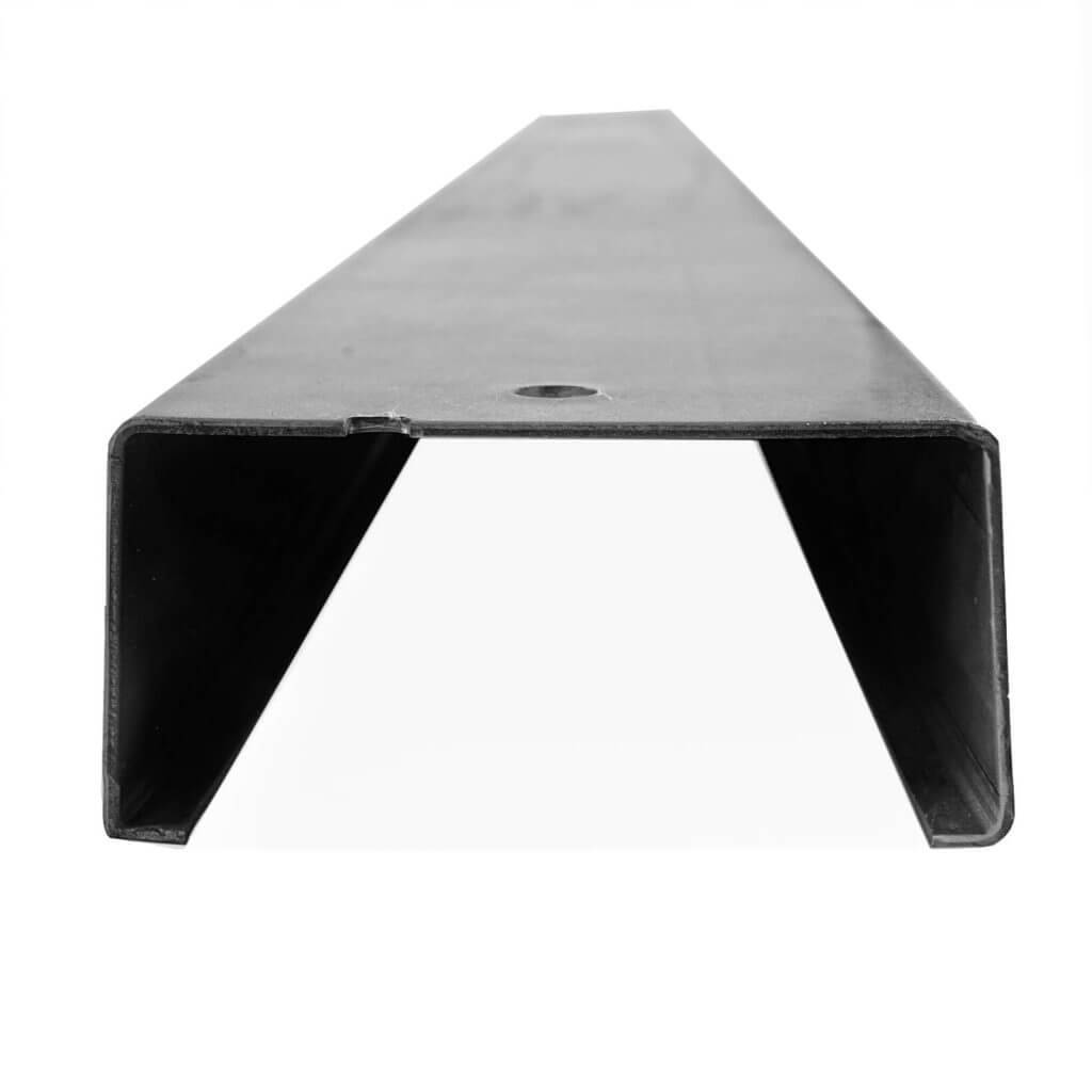 COUPE - Lisse de bardage métallique C140 mm galvanisée