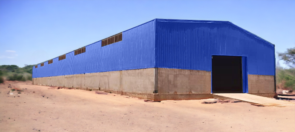 batiment en kit fermé secteur agroalimentaire