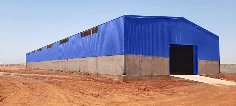 batiment en kit fermé secteur agroalimentaire