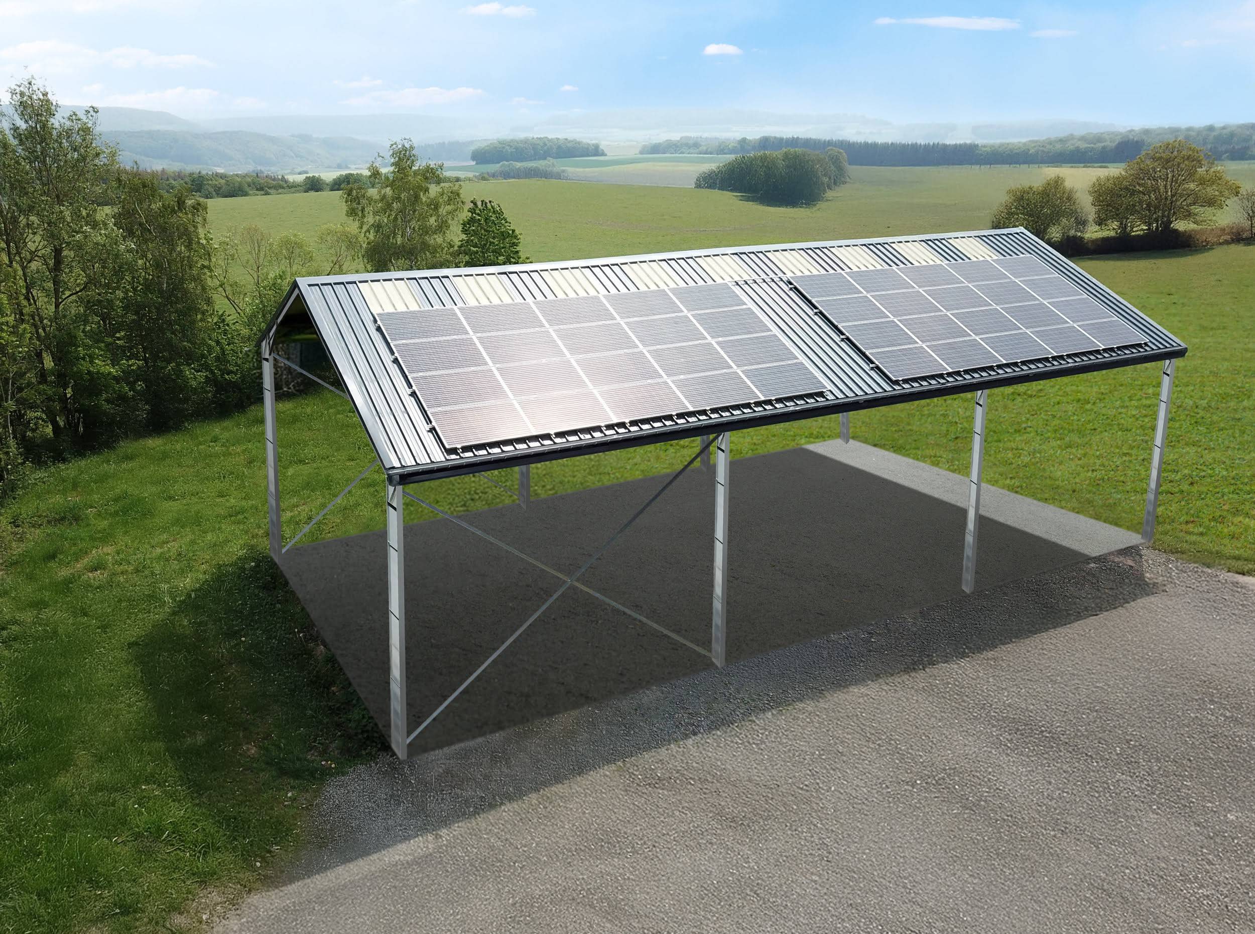 Hangar-photovoltaïque-bi-pente-de-500m²