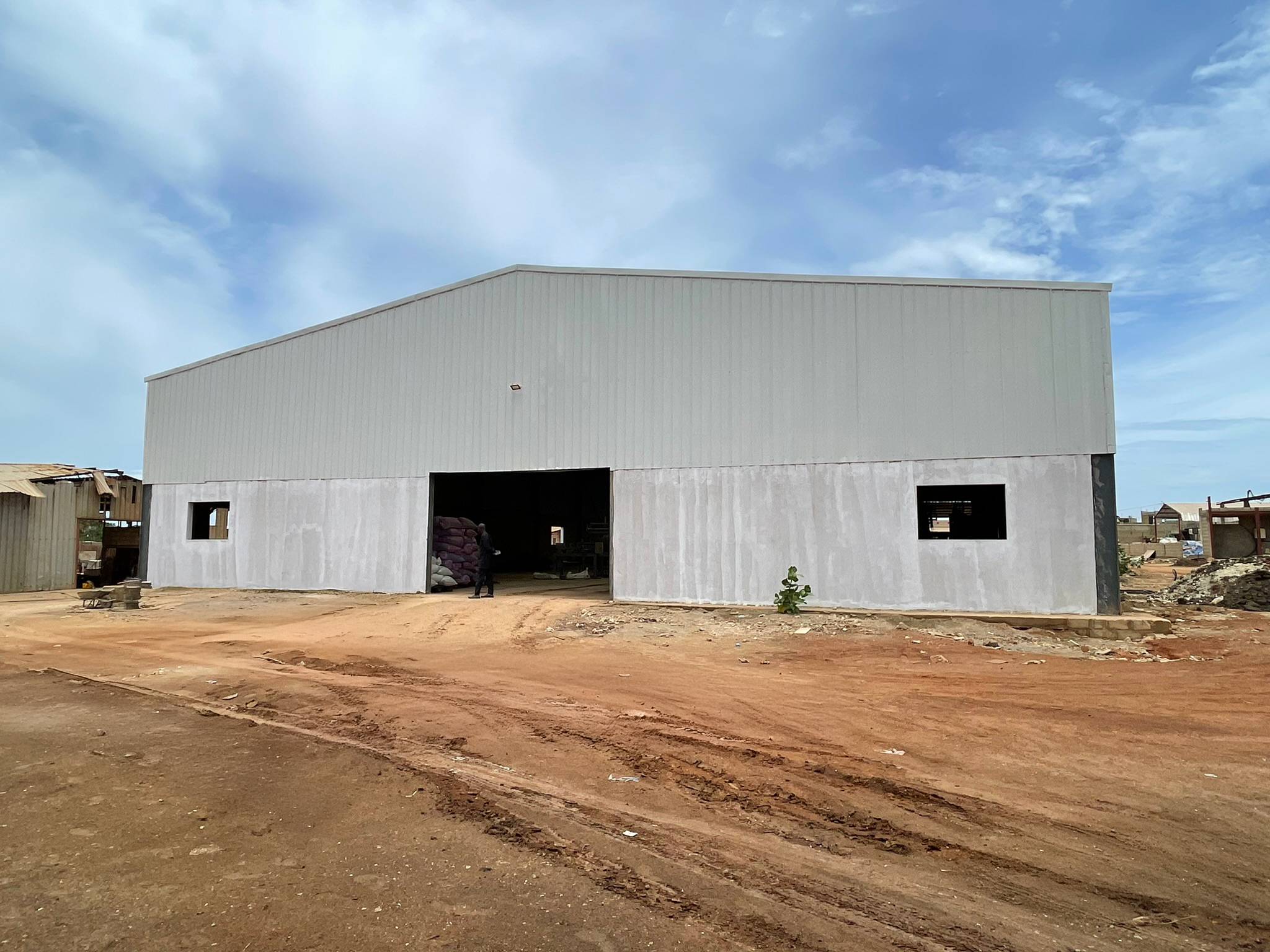 batiment en kit fermé secteur agroalimentaire