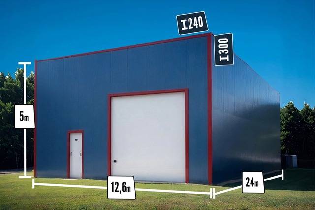 Batiment-acrotere-industriel-de-300-m-2-avec-porte-sectionnelle