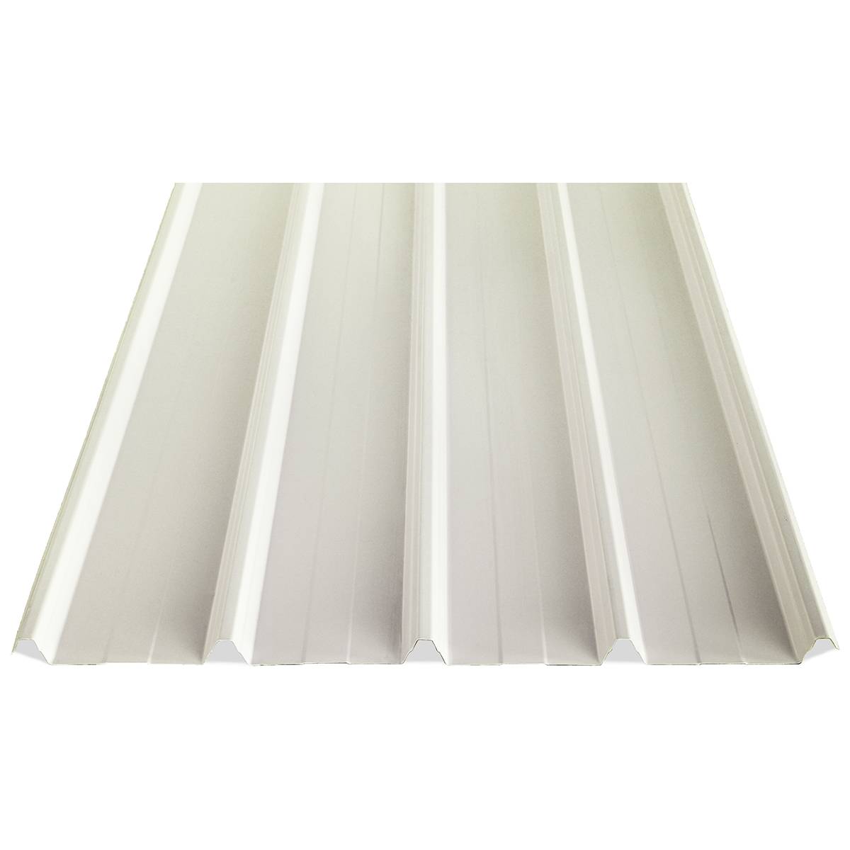 Tôle de toiture 0,63mm avec Régulateur Blanc pyrène (RAL 9010)