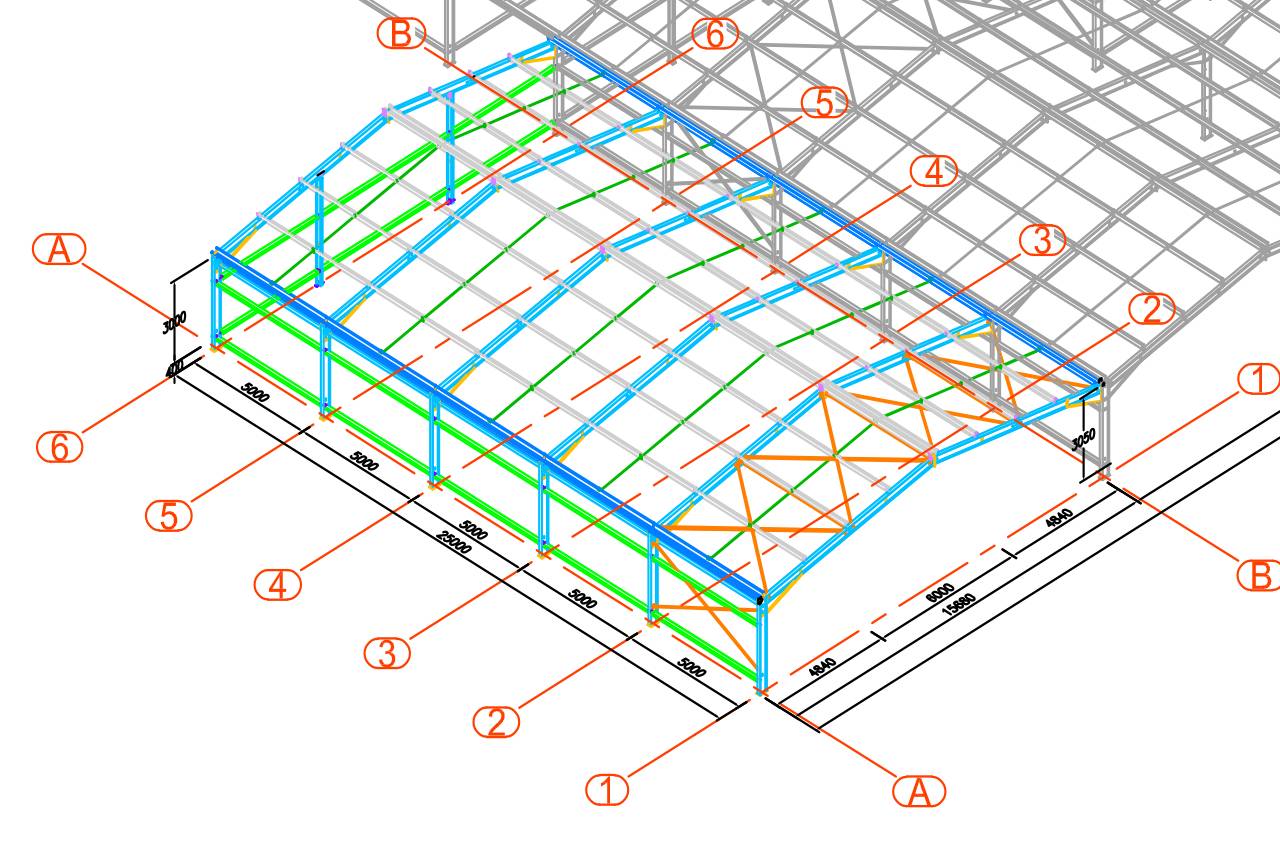Bâtiment bi-pente 400m² | Déstockage | REF : BUT