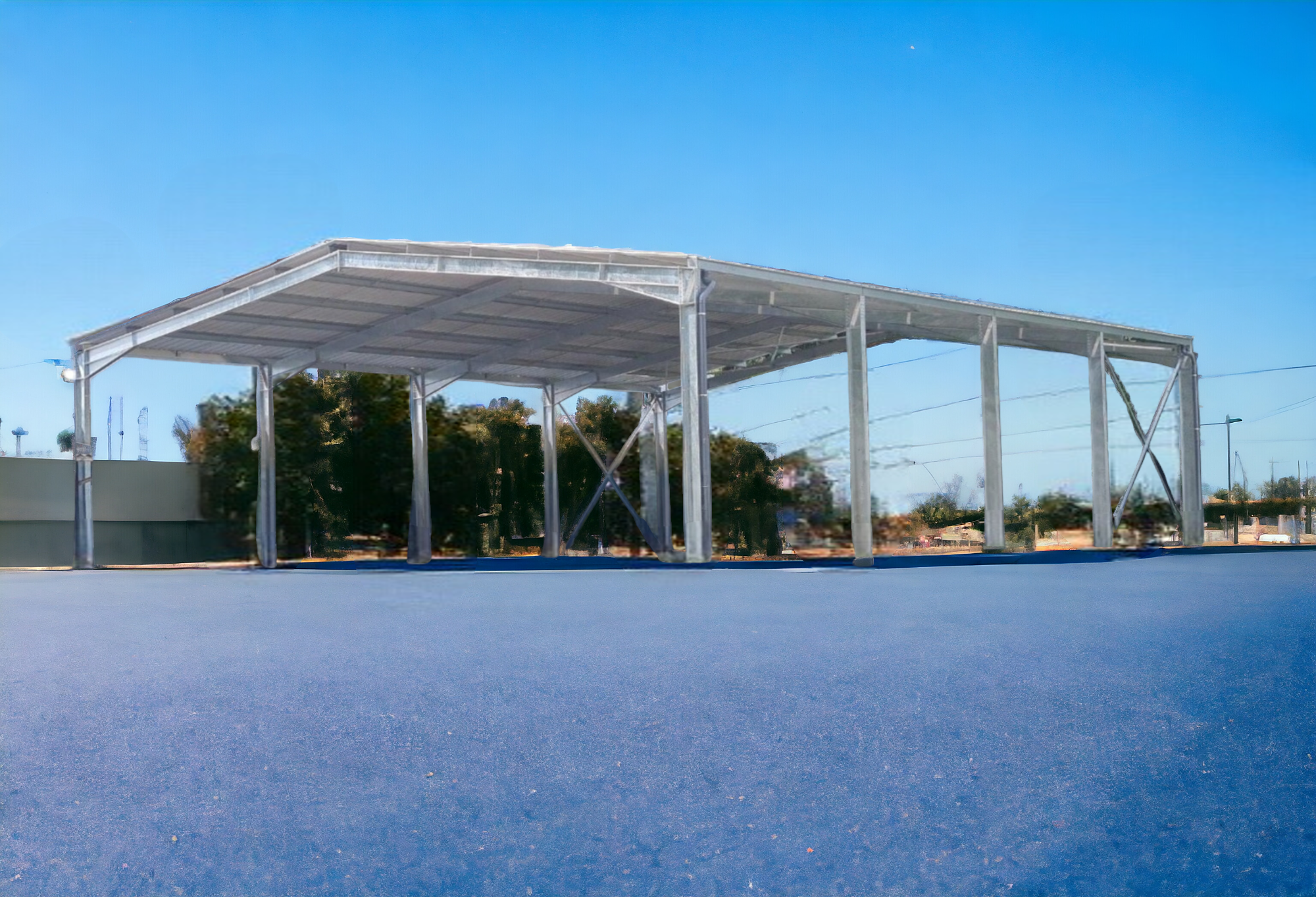 Bâtiment-en-kit-de-400-m-2-avec-chéneaux-&-régulateur-de-condensation-400-m-2