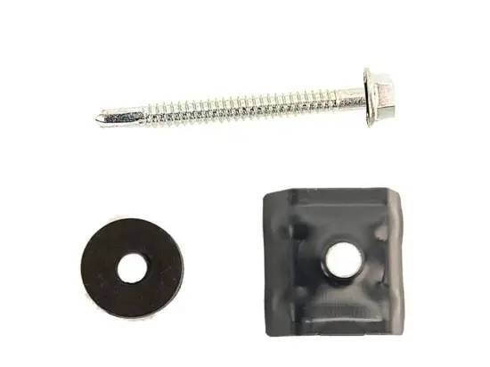 Boite de 100 vis autotaraudeuses métal 6,3x120mm