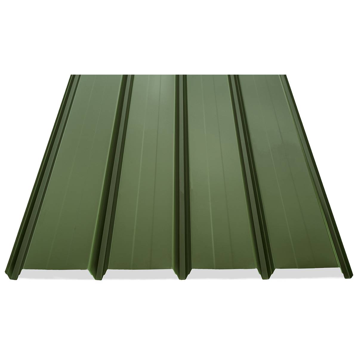 tole de bardage bac acier (RAL 6011)