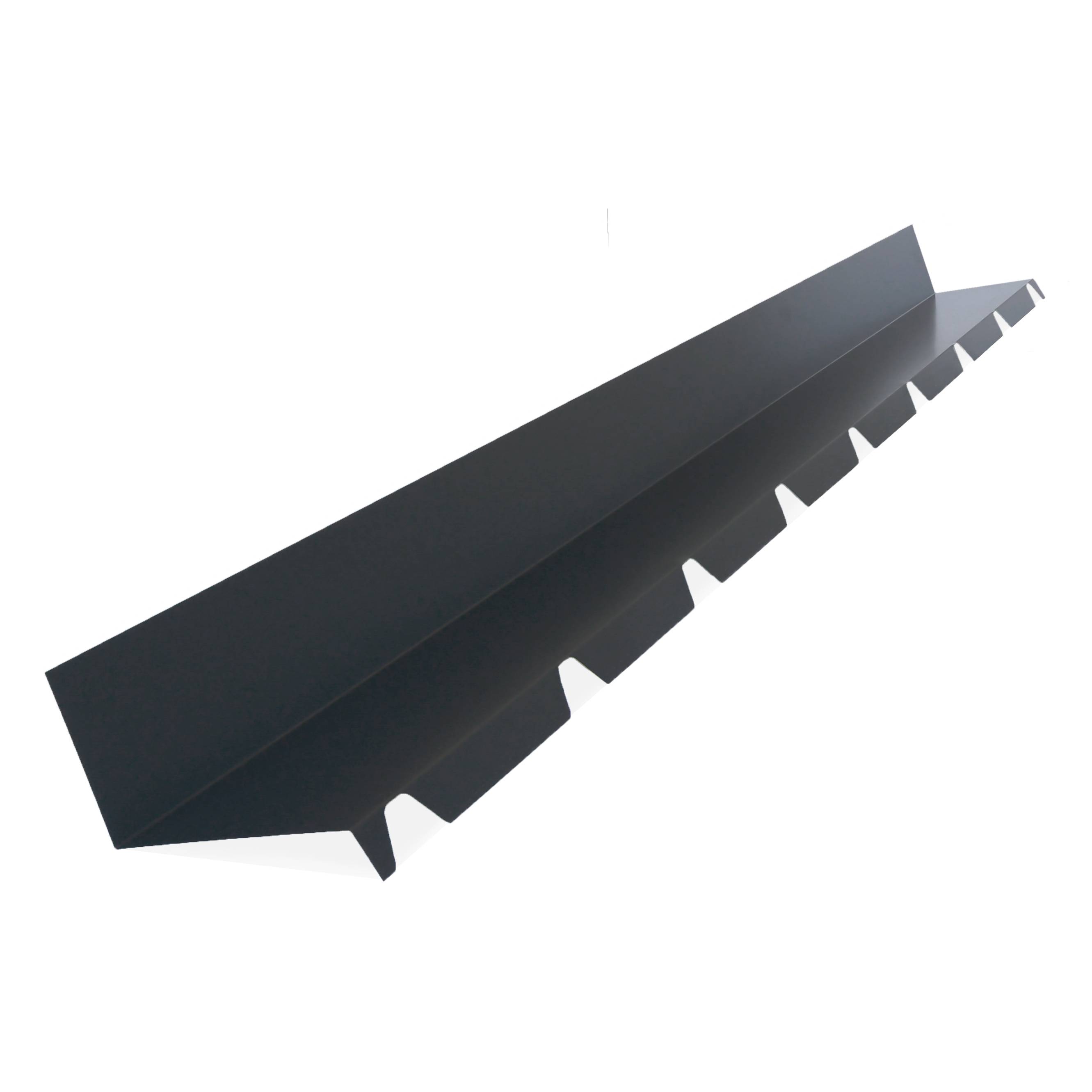 Solin bac acier 2ml laqué 25µ (5 ondes) RAL 7016