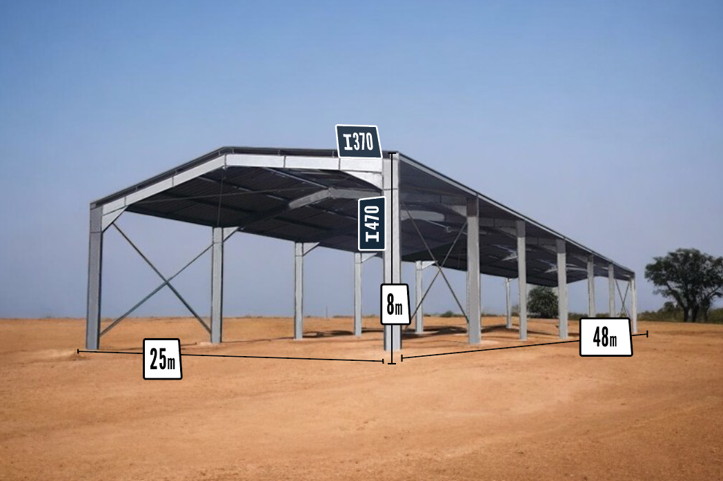 Dimensions d'un bâtiment en kit ouvert pour vos besoins d'espace de stockage