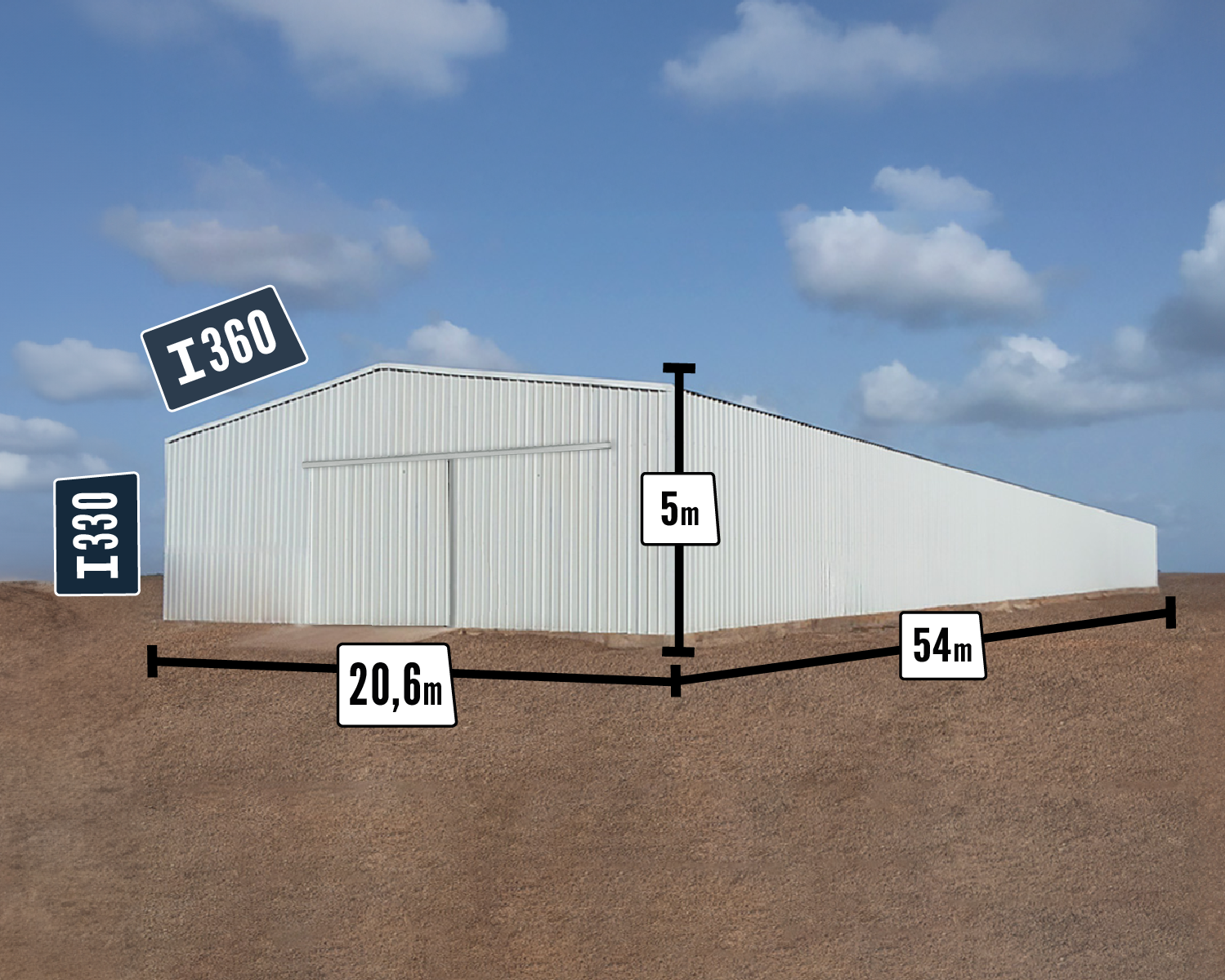 batiment-galvanisé1110-m-2-portes-coulissantes