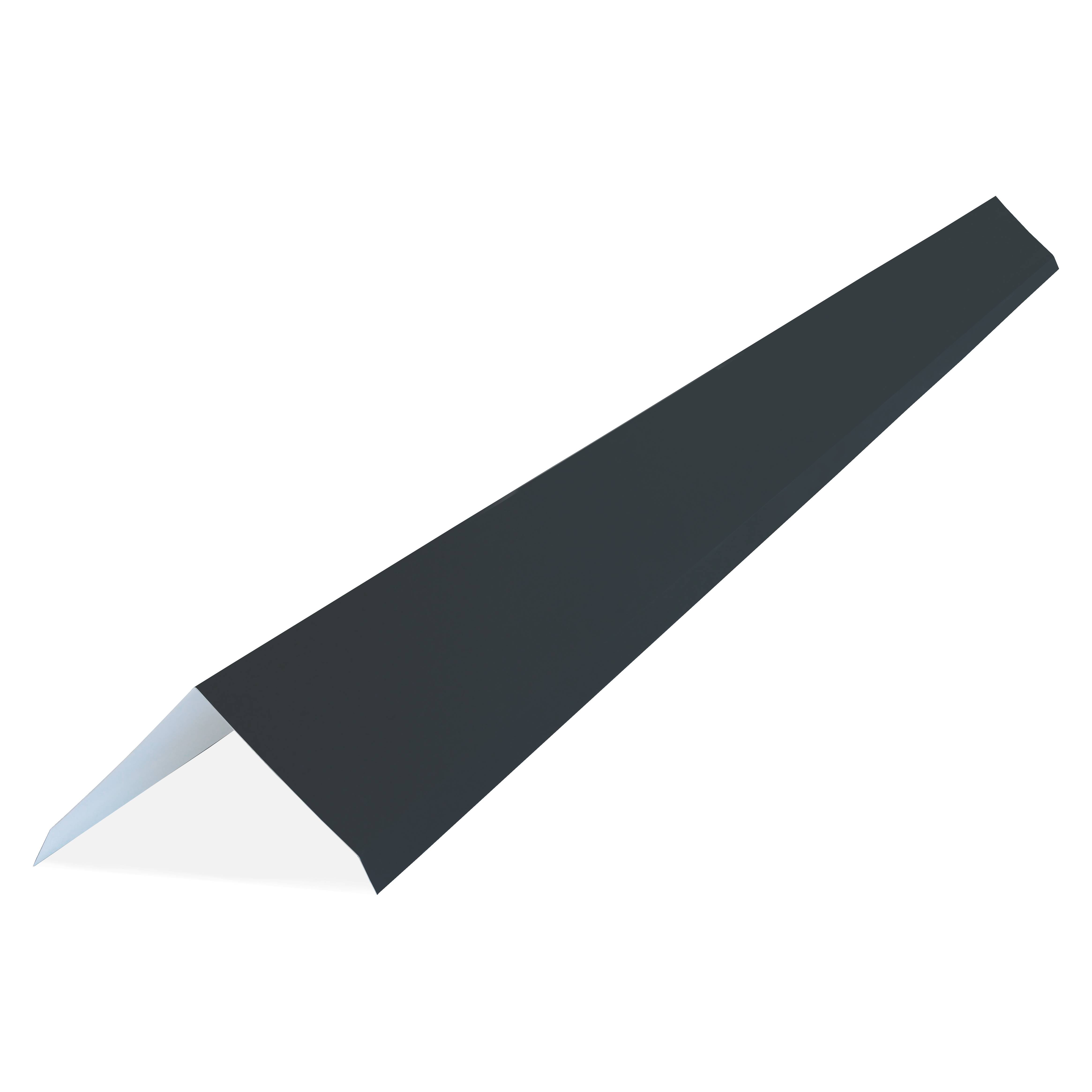 Angle de bardage en métal RAL 7016