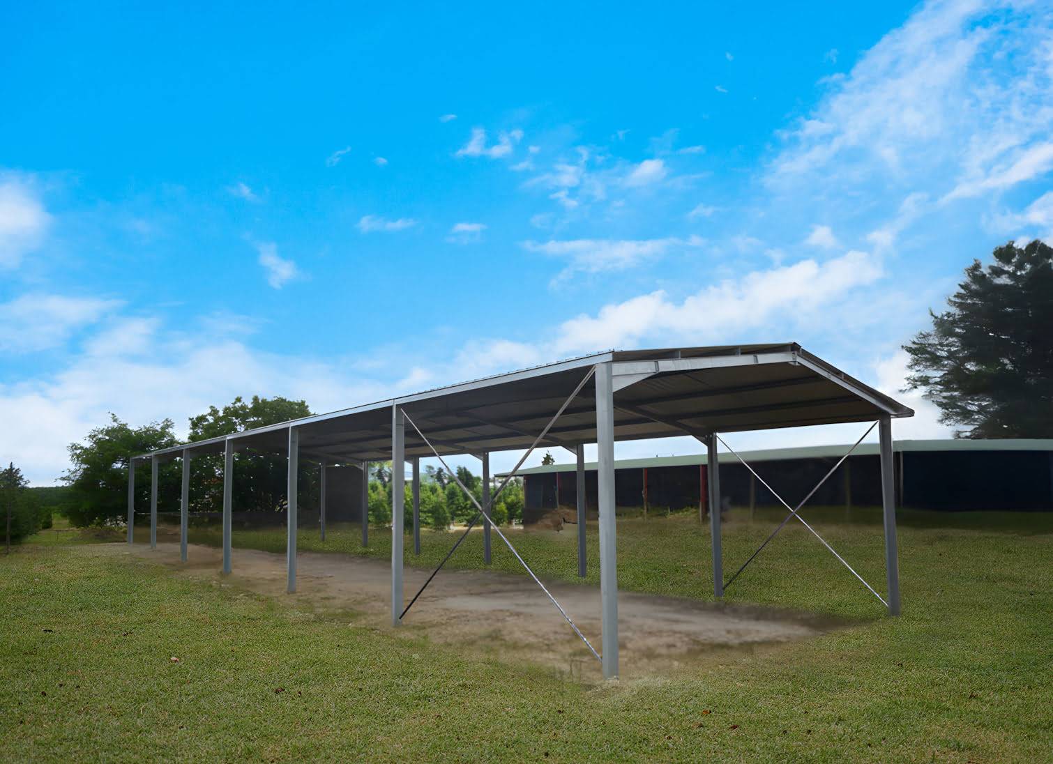 Hangar-en-kit-galvanisé-500-m-2