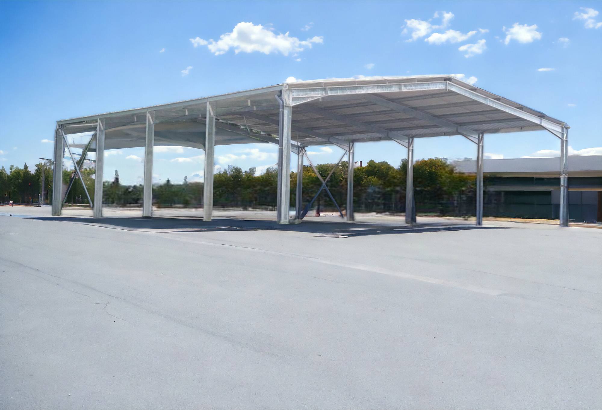 Bâtiment-en-kit-de-400-m-2-avec-chéneaux-&-régulateur-de-condensation-400-m-2