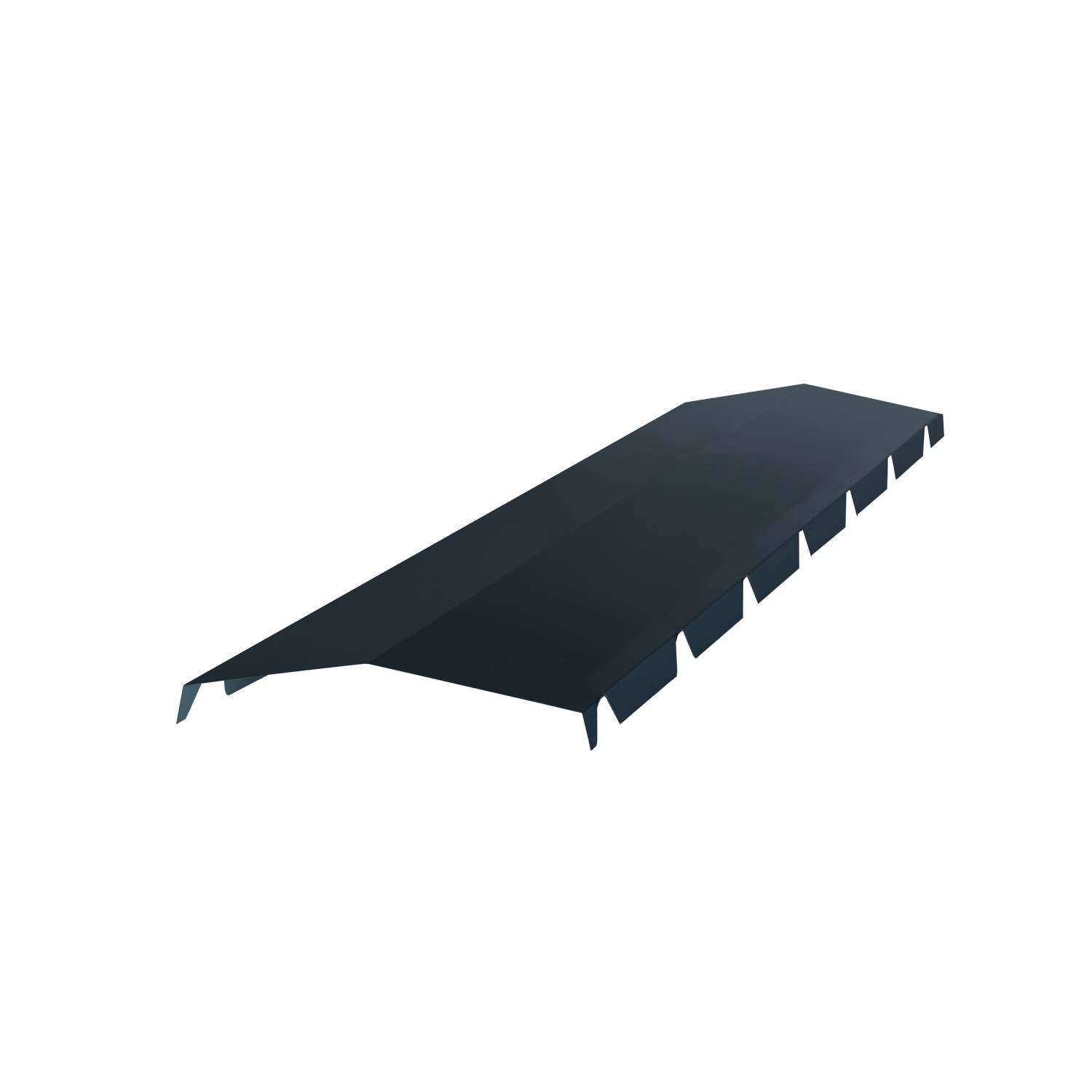 Faitiere crantée L165 (4 ondes) RAL 7016