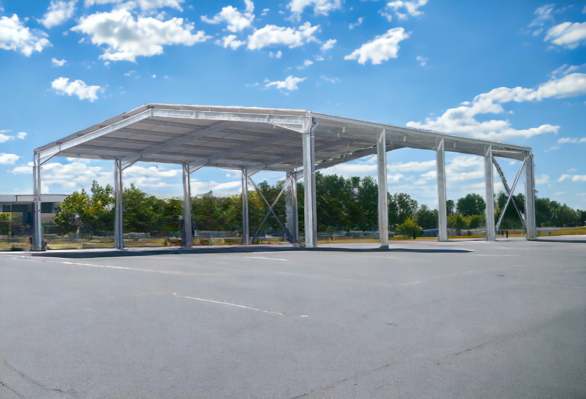 Bâtiment-en-kit-de-400-m-2-avec-chéneaux-&-régulateur-de-condensation-400-m-2