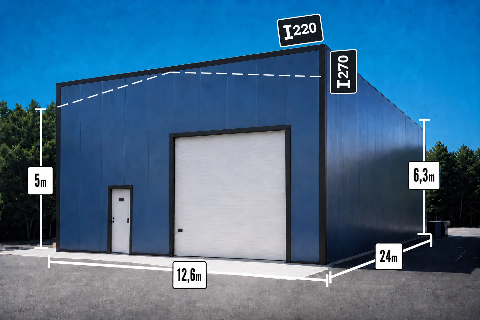 Batiment-acrotere-industriel-de-300-m-2-avec-porte-sectionnelle