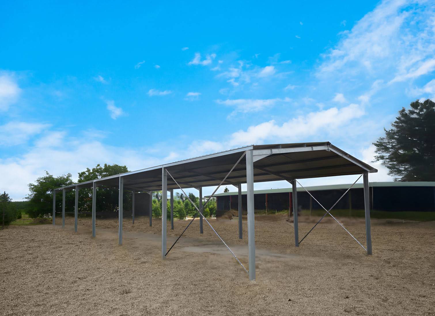 Hangar-en-kit-galvanisé-500-m-2