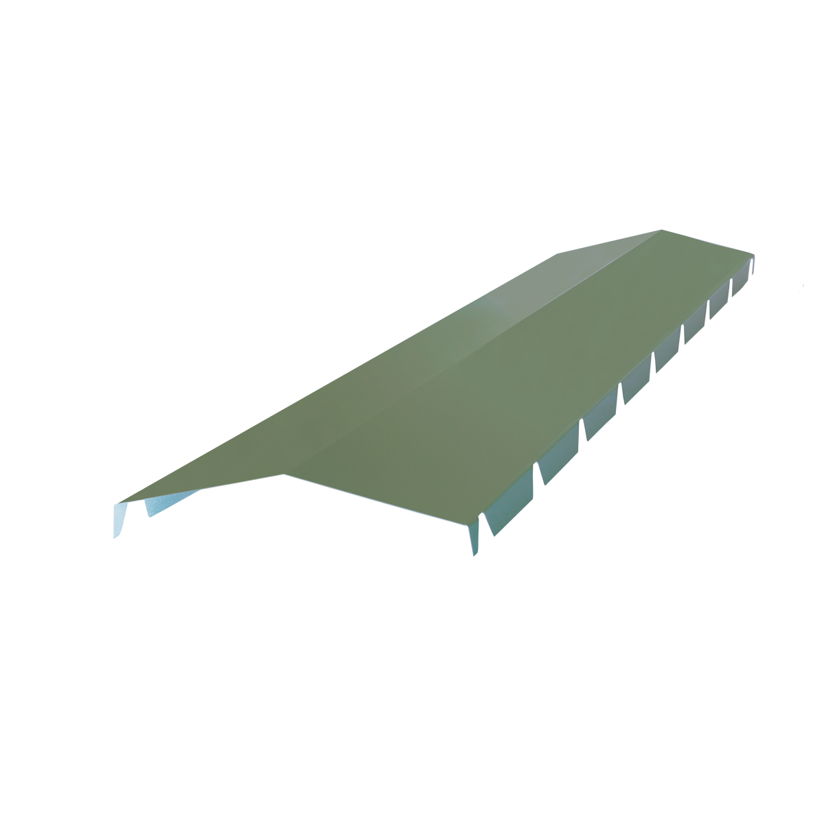 Faitiere crantée L165 (5 ondes) RAL 6011