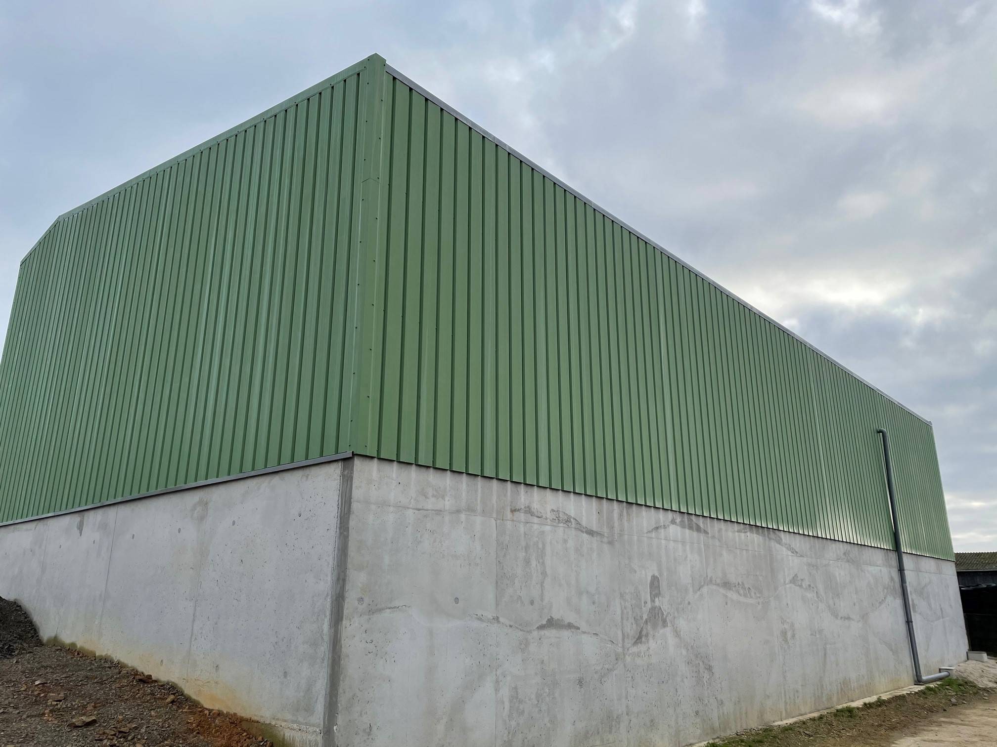 MR. Juin - fodder storage shed