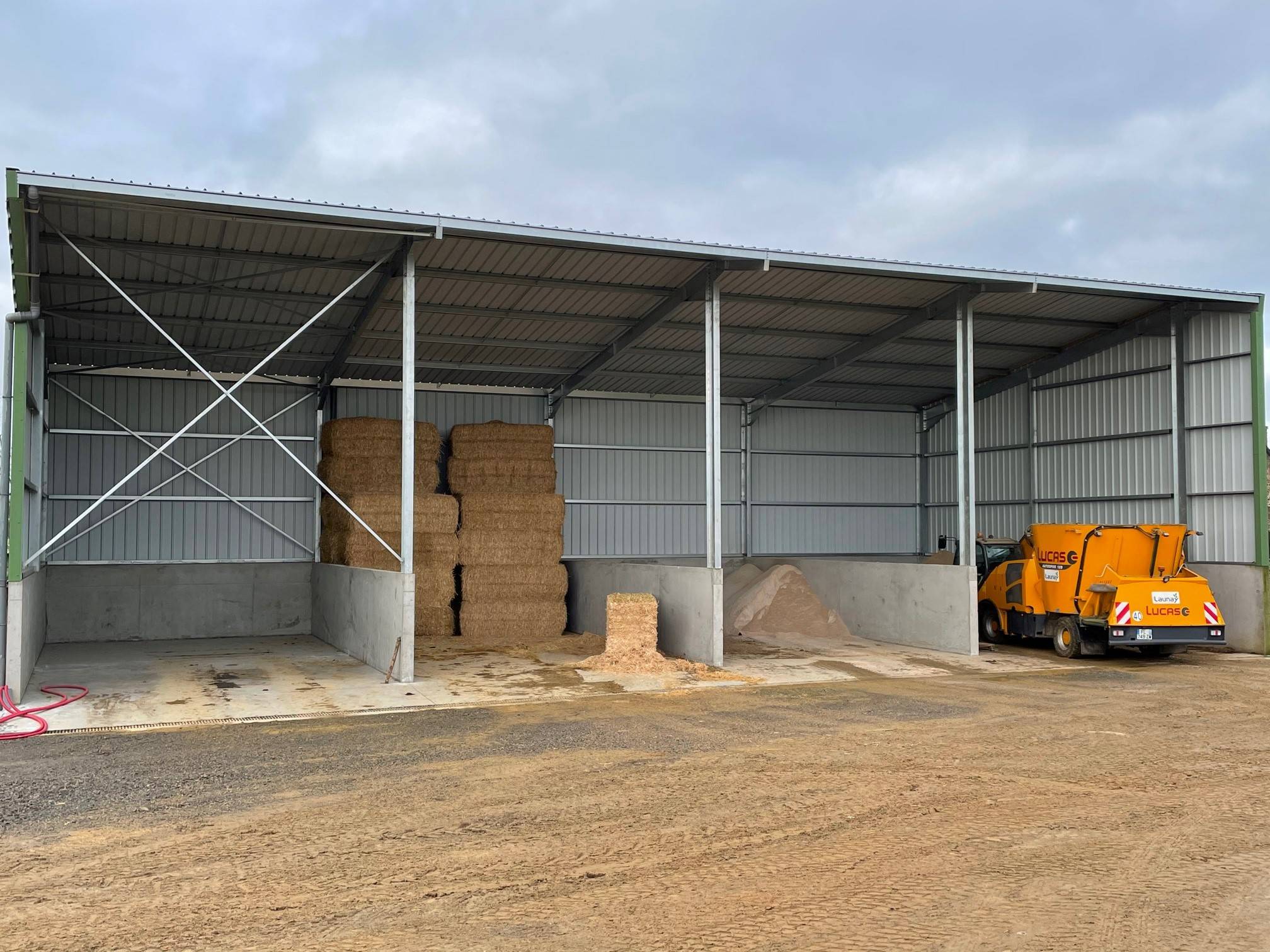 MR. Juin - fodder storage shed