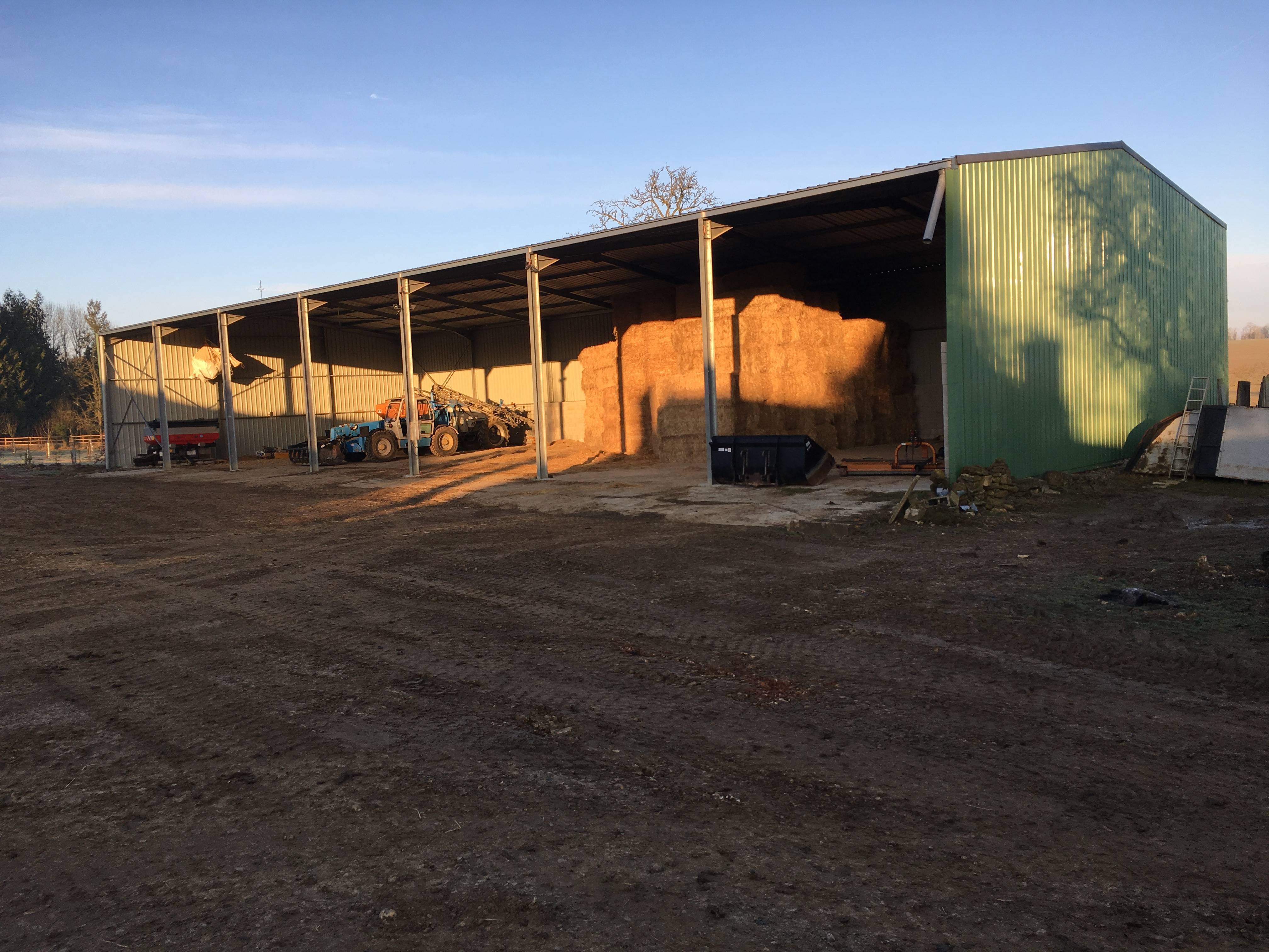MR. Langlois' testimony - agricultural storage building in France