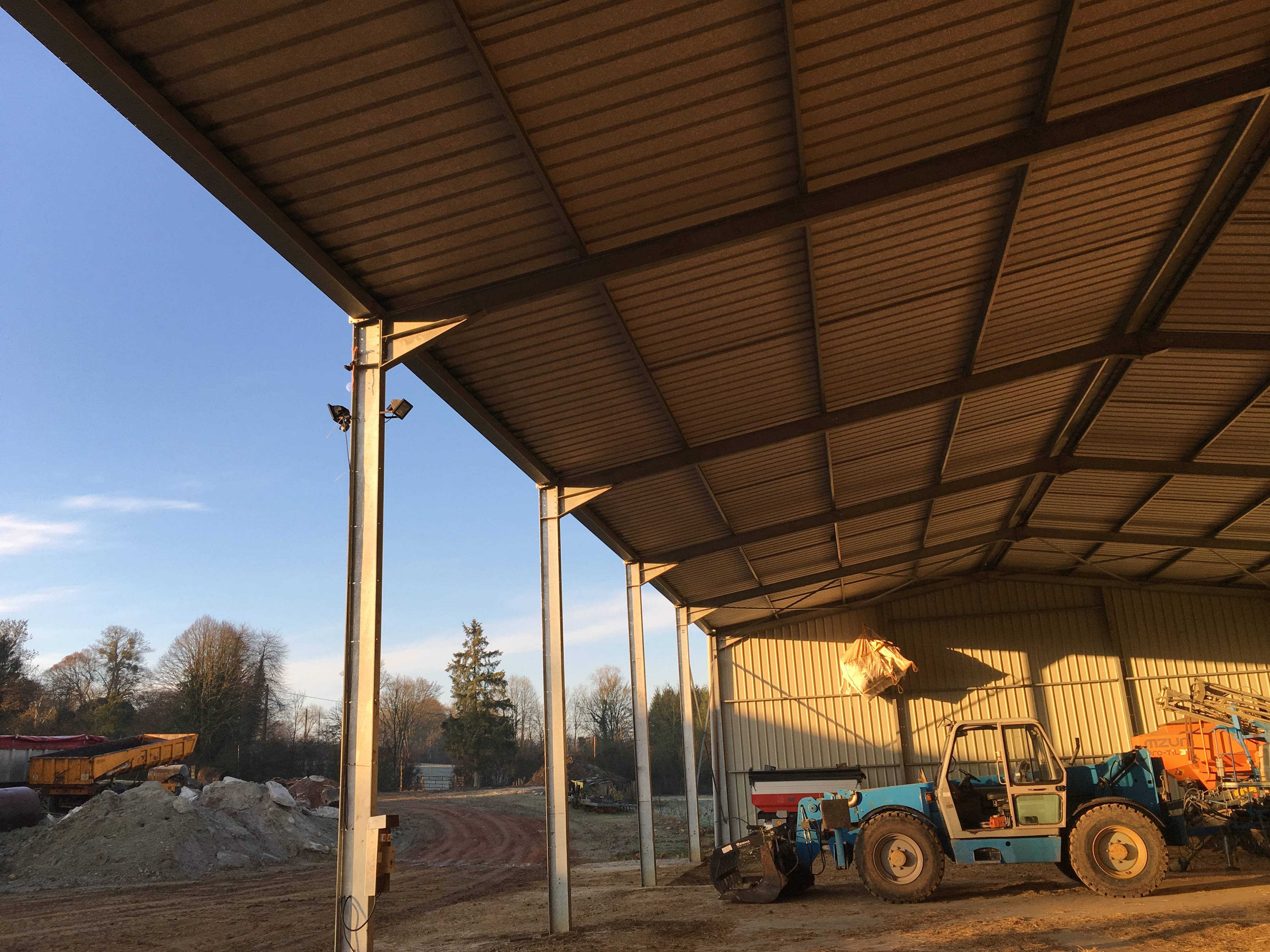MR. Langlois' testimony - agricultural storage building in France