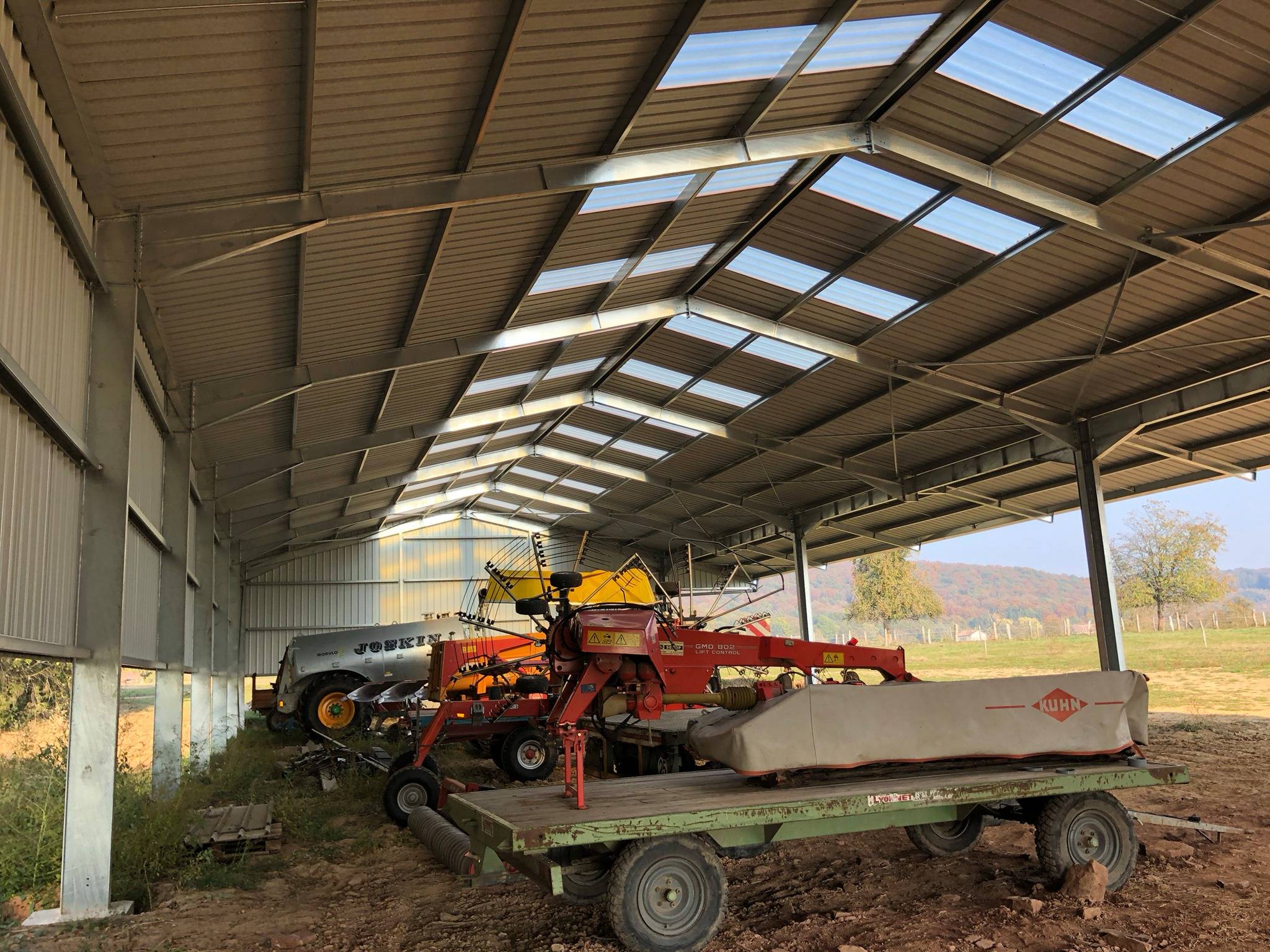 MR. Garet's agricultural building in France