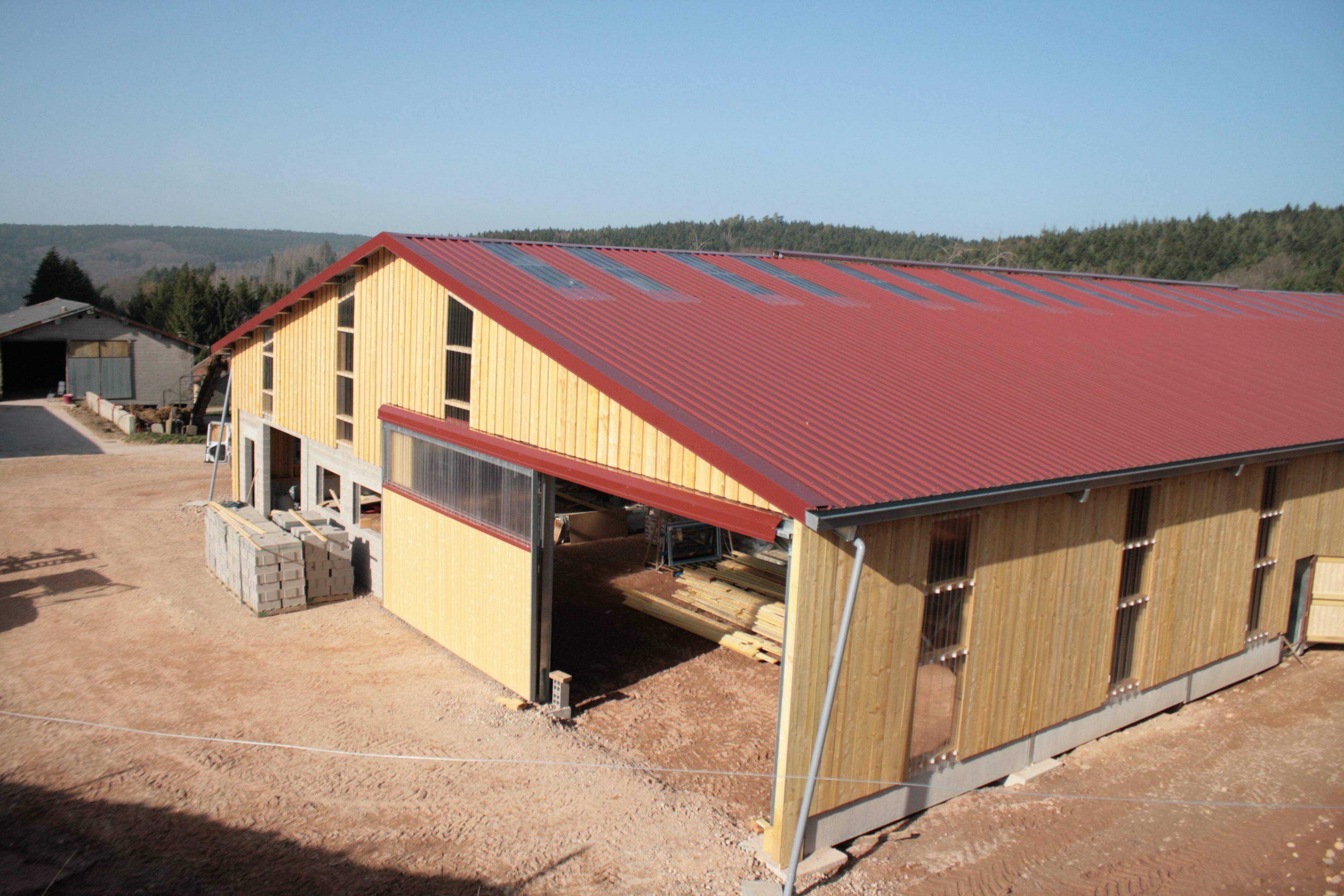 MR. Durupt - agricultural shed for dairy cattle