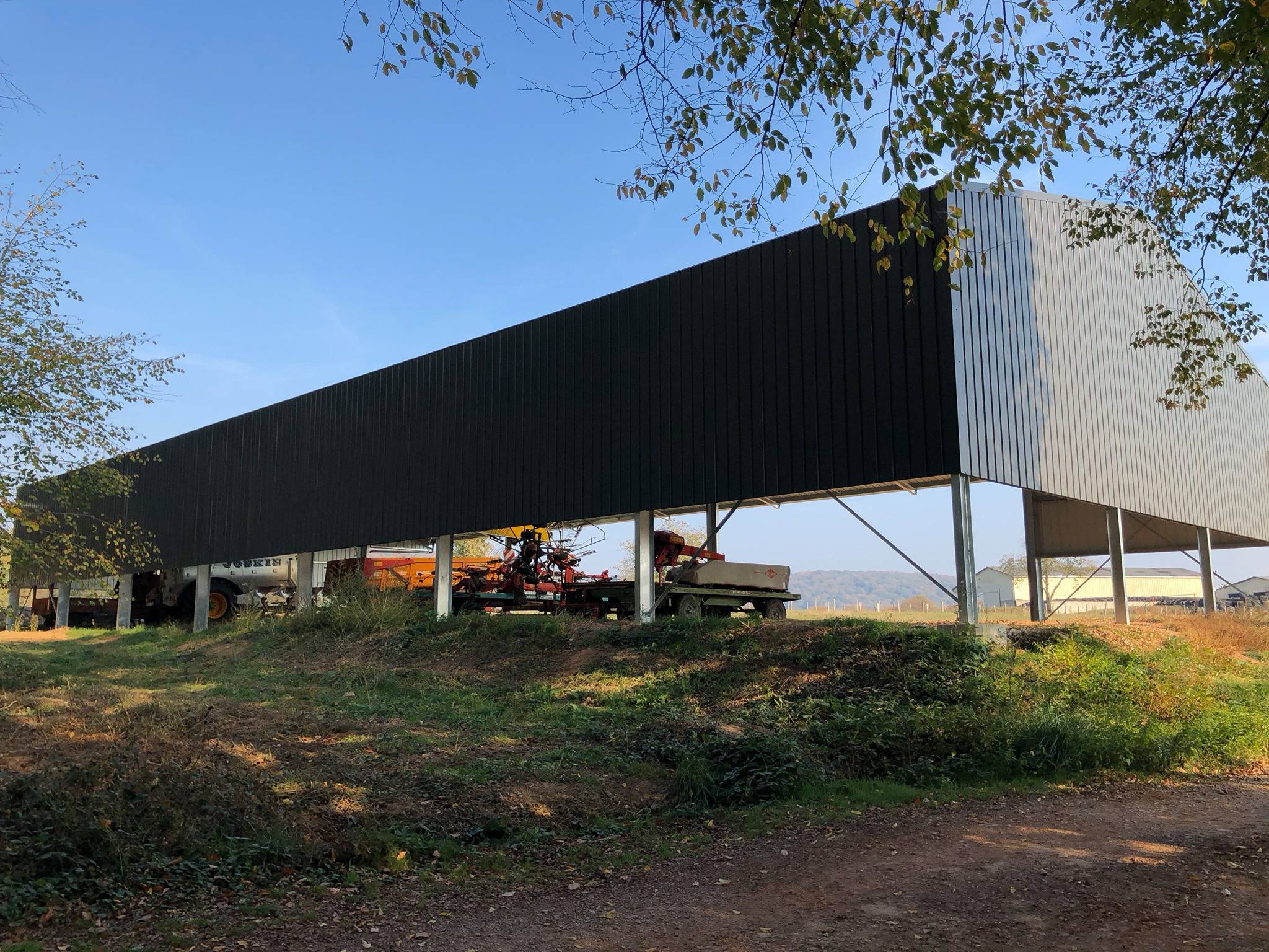 MR. Garet's agricultural building in France
