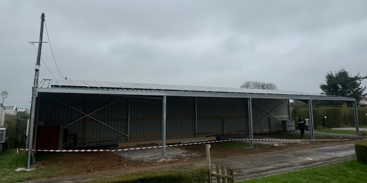 hangar pour camping
