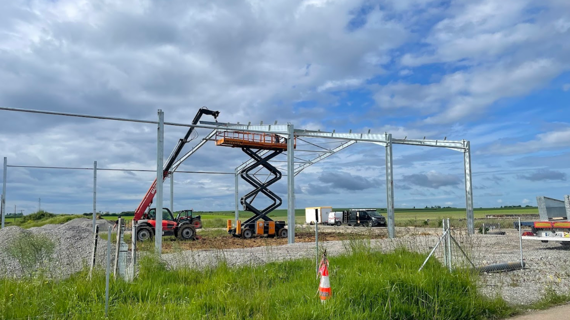 Bâtiment Industriel à Vexin Sur Epte (27510) pour la SARL HARDY & Fils