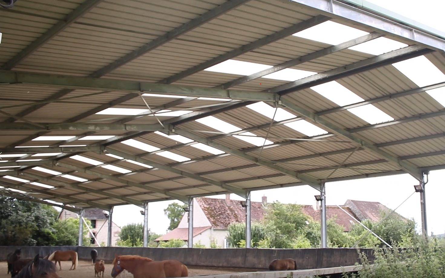 MRS. Louis' testimony - equestrian building in France